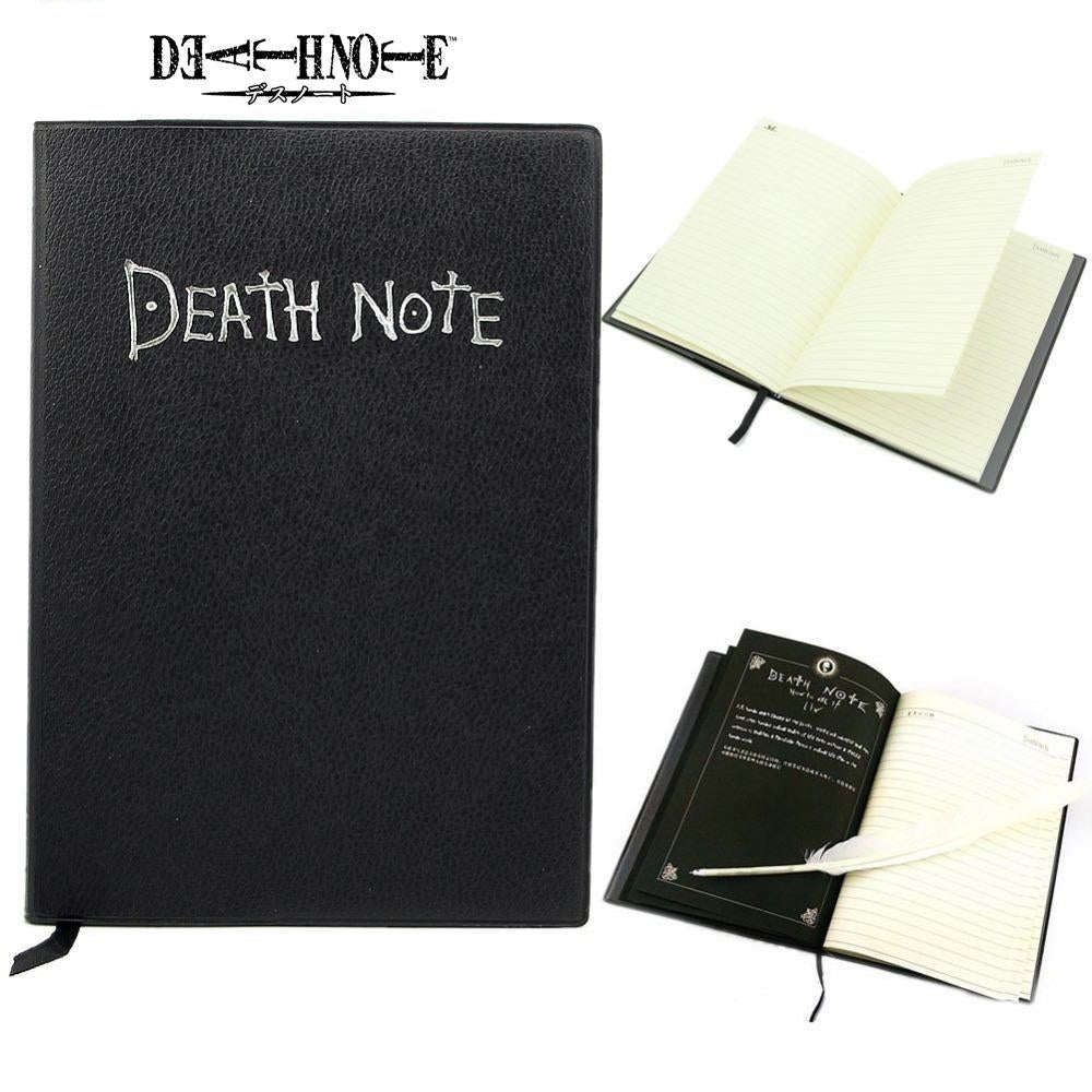 Death Note Notebook with rules Set Leather Journal