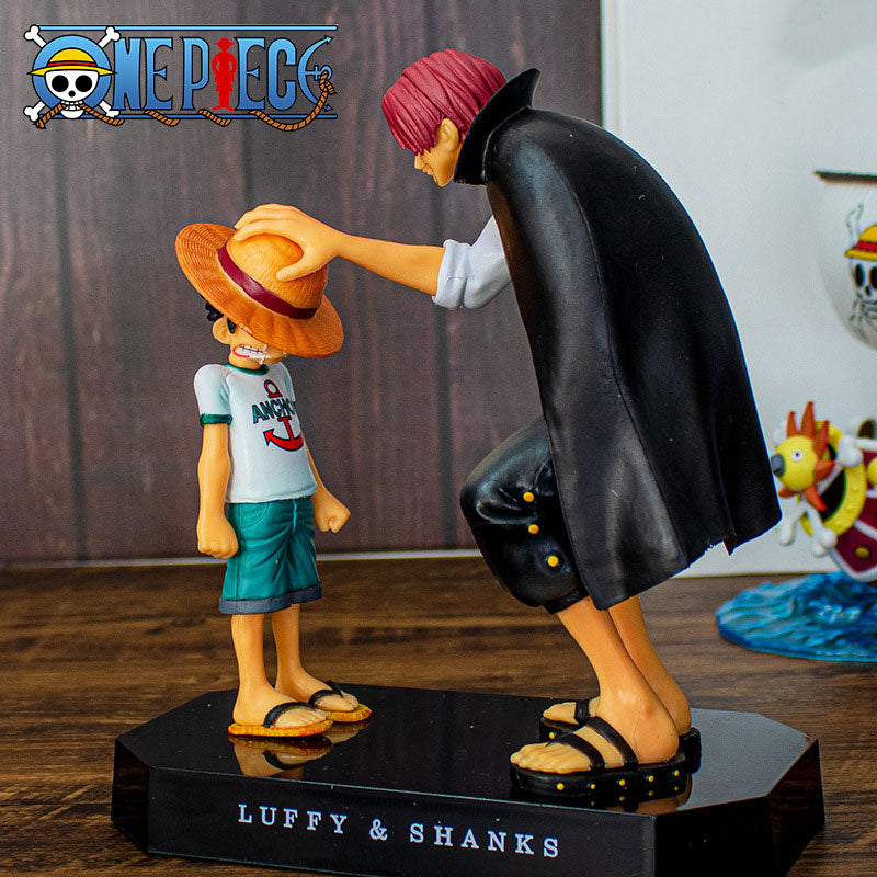 One Piece Luffy and Shanks Action Figure