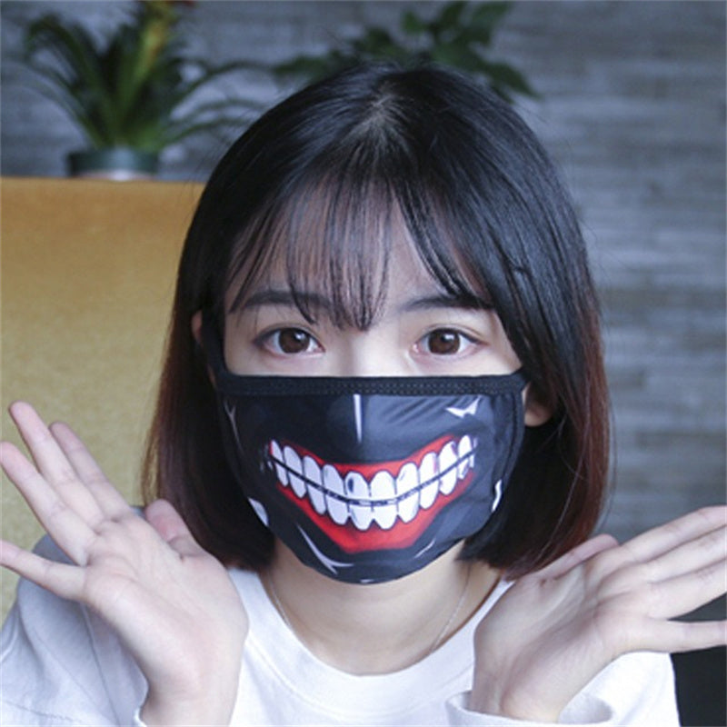 Tokyo Ghoul Kaneki Ken Mask Face Masks