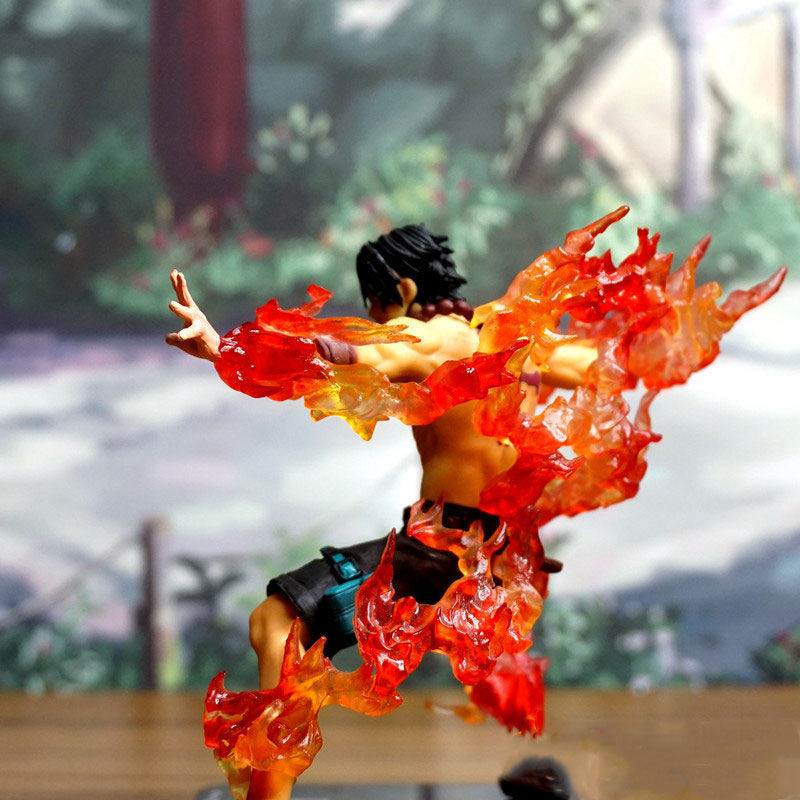 One Piece Portgas D Ace Battle Fire Action Figures